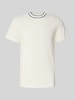 Lacoste Regular Fit T-Shirt aus Baumwoll-Mix Offwhite