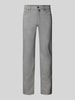 Pierre Cardin Slim fit stoffen broek met viscose, model 'Lyon' Zilver