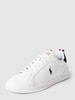 Polo Ralph Lauren Sneakers met labeldetails Wit