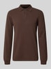 MCNEAL Relaxed Fit Poloshirt aus elastischem Baumwoll-Mix Schlamm