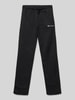 Champion Sweatpants met labelstitching Zwart