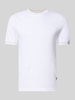 BOSS Slim Fit T-Shirt aus reiner Baumwolle Modell 'Tessler 195' Weiss