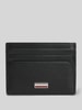Tommy Hilfiger Etui na karty z naturalnej skóry Czarny