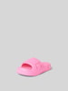 Kenzo Slides mit Label-Print Pink