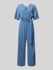 YAS Jumpsuit in Wickel-Optik Modell 'OLINDA' Hellblau