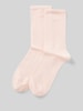 BOSS Socken mit Label-Print im 2er-Pack Rose