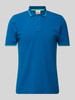 Sundek Poloshirt met korte knoopsluiting, model 'Brice' Blauw