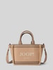 JOOP! Jeans Handbag mit Logo-Print Modell 'Yvette' Beige