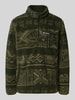 COLUMBIA Sweatshirt aus Teddyfell Oliv
