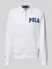 Polo Ralph Lauren Sweatshirt mit Polokragen Weiss