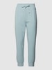 Weekend Max Mara Sweathose mit Logo-Patch Modell 'Manto' Helltürkis