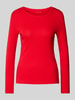 Christian Berg Woman Longsleeve mit Rundhalsausschnitt Rot