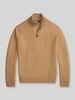 Polo Ralph Lauren Regular Fit Troyer aus reiner Wolle Camel