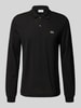 Lacoste Regular Fit Poloshirt aus reiner Baumwolle Black