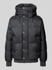 Tommy Jeans Steppjacke mit Label-Stitching Anthrazit