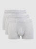 Lacoste Trunks mit Label-Details im 3er-Pack Hellgrau
