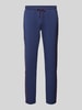 Joy Regular fit sweatpants met contraststrepen, model 'G-Style' Donkerblauw