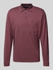 RAGMAN Shirt met lange mouwen met polokraag Rood