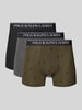 Polo Ralph Lauren Underwear Boxershort met elastische band in een set van 3 stuks Olijfgroen