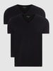 MC NEAL T-Shirt aus Baumwolle im 2er-Pack Black