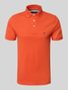 Tommy Hilfiger Slim Fit Poloshirt aus Baumwoll-Elasthan-Mix Orange