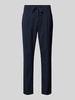 SELECTED HOMME Tapered Fit Stoffhose mit Bundfalten Modell 'LEROY' Marine