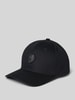 Knowledge Cotton Apparel Basecap mit Label-Detail Black