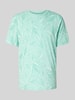 Tom Tailor Regular fit T-shirt van puur katoen Lichtturquoise