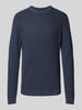 Jack & Jones Strickpullover mit Rundhalsausschnitt Marine