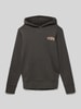 Billabong Hoodie mit Label- und Statement-Print Modell 'FOUNDATION PO' Graphit
