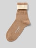 Burlington Wollsocken aus Schurwoll-Mix Modell 'PLYMOUTH' Mittelbraun