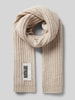 Drykorn Schal mit Label-Detail Modell 'CRONICA' Beige