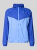 Nike Training trainingsjack met logoprint en capuchon Blauw
