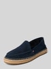 Tommy Hilfiger Loafer aus Wildleder mit Seil-Sohle Dunkelblau