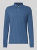 Tommy Hilfiger Regular fit poloshirt van katoenmix Jeansblauw