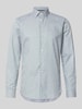 Jake*s Slim Fit Business-Hemd mit Kentkragen Dunkelgruen