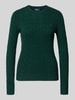 Polo Ralph Lauren Gebreide pullover van een mix van wol en kasjmier, model 'JULIANNA' Groen