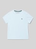 Lacoste T-Shirt mit Label-Detail Bleu