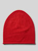 Christian Berg Woman Kasjmiermuts met rolzoom Rood