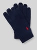 Polo Ralph Lauren Fingerhandschuhe aus reiner Wolle Marine