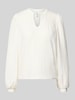 ONLY Regular Fit Tunika mit Lochstickerei Modell 'SANDRA' Offwhite