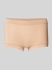 Schiesser Boxershort met binnenstebuitennaden, model 'Unique' Beige