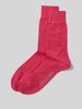 Christian Berg Men Socken mit Label-Print im 2er-Pack Metallic Rosa