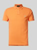 Polo Ralph Lauren Poloshirt mit Label-Stitching Orange