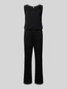 OPUS Jumpsuit aus Viskose mit Cut Out Modell 'MELPANI' Black