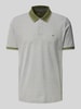 Fynch-Hatton Regular fit poloshirt met logostitching Olijfgroen