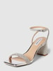 Steve Madden Sandalette mit Strasssteinbesatz Modell 'LUXE' Silber