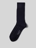 Falke Socken mit Label-Detail Modell 'LHASA' Marine