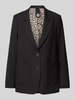 Marc Cain Blazer met reverskraag Zwart