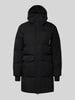 GOFRANCK Kurtka pikowana z zamkiem błyskawicznym dwustronnym model ‘Climate’ Czarny